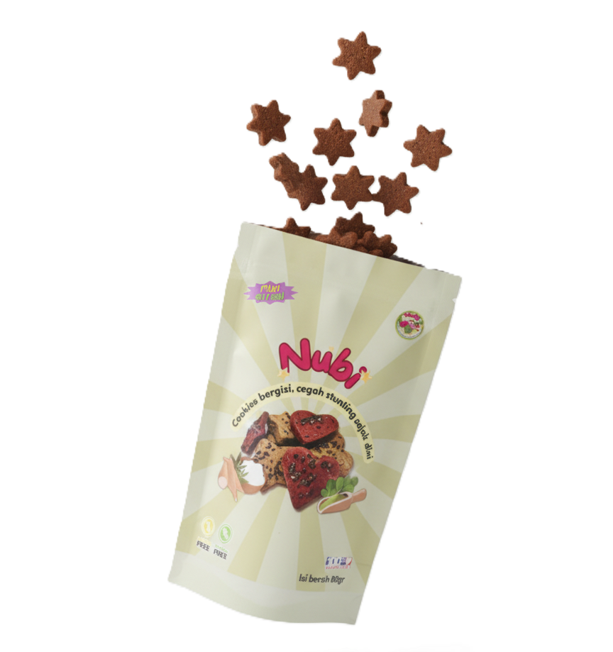 Produk cookies sehat Nutsibites Reguler dan Mini Bites